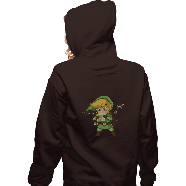 Shirts Zippered Hoodies, Unisex / Small / Dark Chocolate Cartridge Of Time