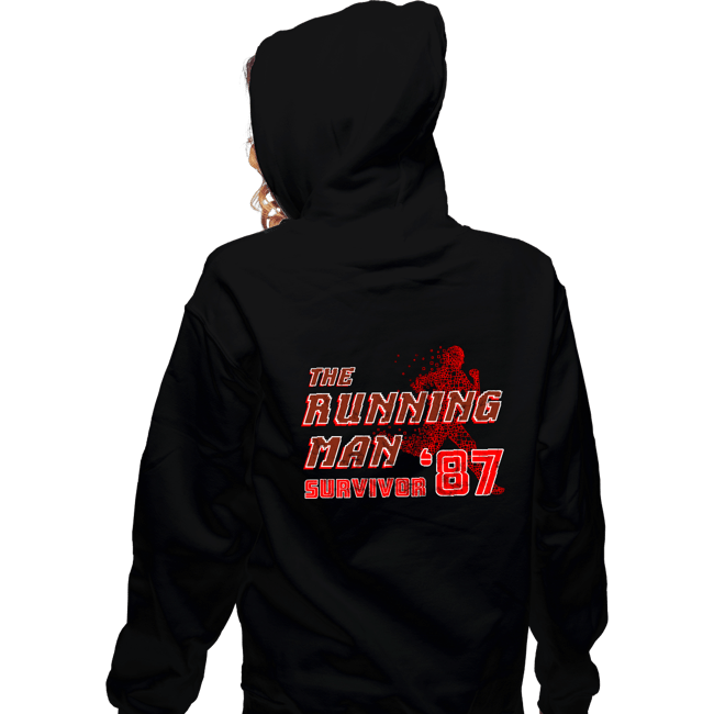 Secret_Shirts Zippered Hoodies, Unisex / Small / Black Survivor '87