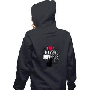 Secret_Shirts Zippered Hoodies, Unisex / Small / Dark Heather Universal Love