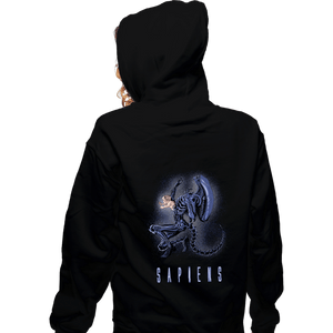 Shirts Zippered Hoodies, Unisex / Small / Black Sapiens