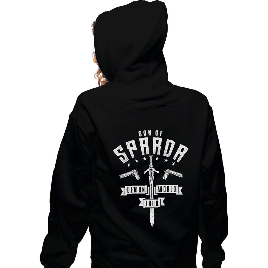 Shirts Zippered Hoodies, Unisex / Small / Black Demon World Tour