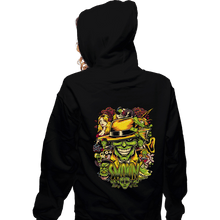 Load image into Gallery viewer, Daily_Deal_Shirts Zippered Hoodies, Unisex / Small / Black Smokin&#39;
