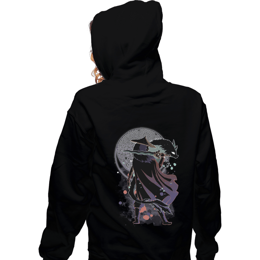 Shirts Zippered Hoodies, Unisex / Small / Black The Blue Dragon Warrior