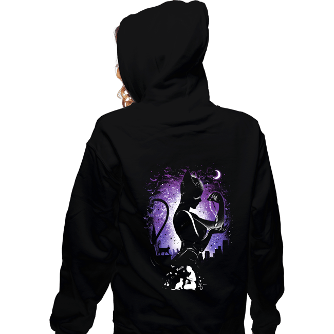 Secret_Shirts Zippered Hoodies, Unisex / Small / Black The Cat.