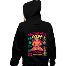Load image into Gallery viewer, Daily_Deal_Shirts Zippered Hoodies, Unisex / Small / Black Martial Arts Gym
