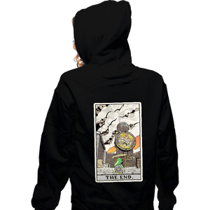 Daily_Deal_Shirts Zippered Hoodies, Unisex / Small / Black Clocktown