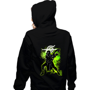 Shirts Zippered Hoodies, Unisex / Small / Black Cosmic Snake