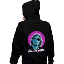 Load image into Gallery viewer, Shirts Zippered Hoodies, Unisex / Small / Black Call Me Snake
