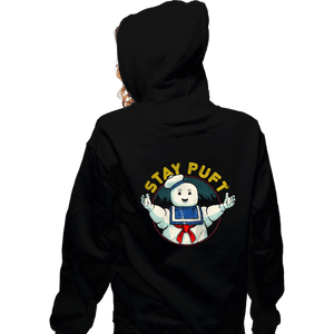 Shirts Zippered Hoodies, Unisex / Small / Black Stay Puft