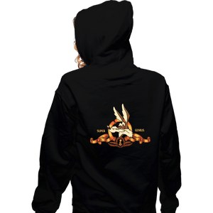 Shirts Zippered Hoodies, Unisex / Small / Black Super Genius