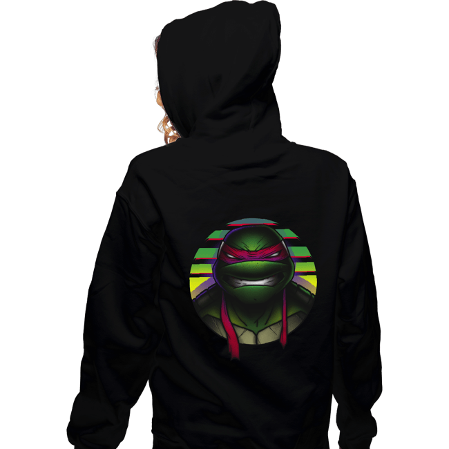 Daily_Deal_Shirts Zippered Hoodies, Unisex / Small / Black Mutant Red