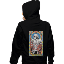 Load image into Gallery viewer, Shirts Zippered Hoodies, Unisex / Small / Black Skull Knight
