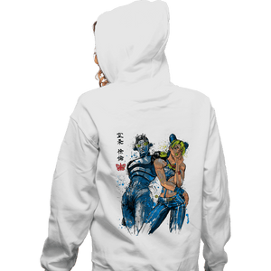Shirts Zippered Hoodies, Unisex / Small / White Stone Ocean