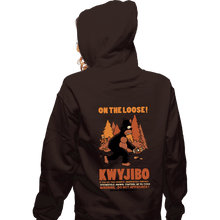 Load image into Gallery viewer, Secret_Shirts Zippered Hoodies, Unisex / Small / Dark Chocolate KWYJIBO
