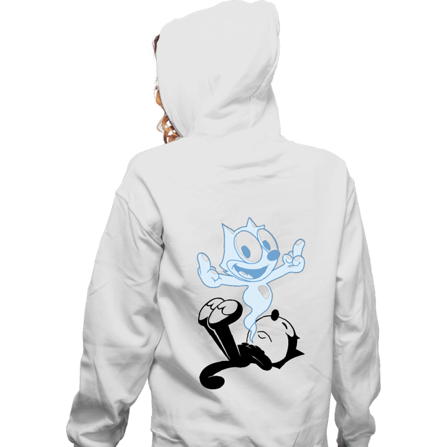 Secret_Shirts Zippered Hoodies, Unisex / Small / White RIP The Cat