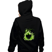 Load image into Gallery viewer, Daily_Deal_Shirts Zippered Hoodies, Unisex / Small / Black Book Dragon
