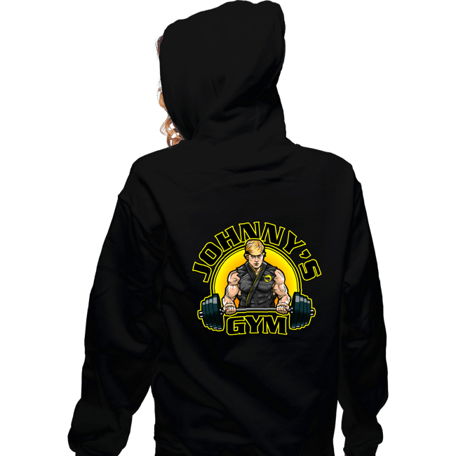 Shirts Zippered Hoodies, Unisex / Small / Black Johnny's Gym