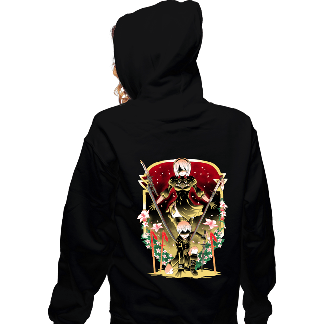 Shirts Zippered Hoodies, Unisex / Small / Black Robot Hunters