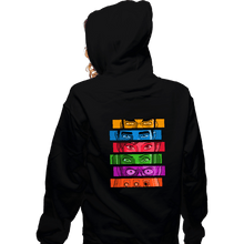Load image into Gallery viewer, Shirts Zippered Hoodies, Unisex / Small / Black Rebel Stare
