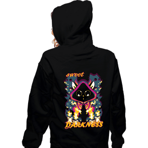 Shirts Zippered Hoodies, Unisex / Small / Black Sweet Darkness