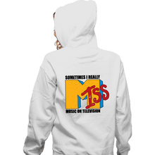 Load image into Gallery viewer, Secret_Shirts Zippered Hoodies, Unisex / Small / White I Miss Music
