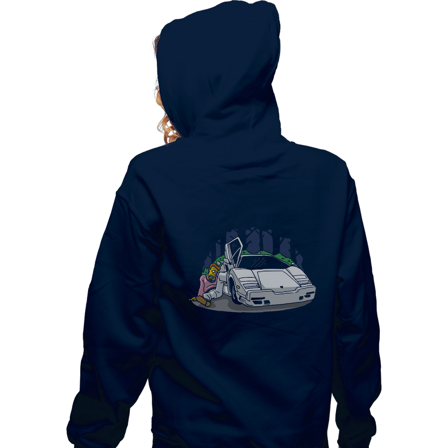 Shirts Zippered Hoodies, Unisex / Small / Navy Troy Wolf
