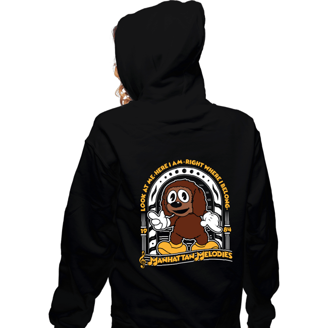 Shirts Zippered Hoodies, Unisex / Small / Black Rowlf Melodies