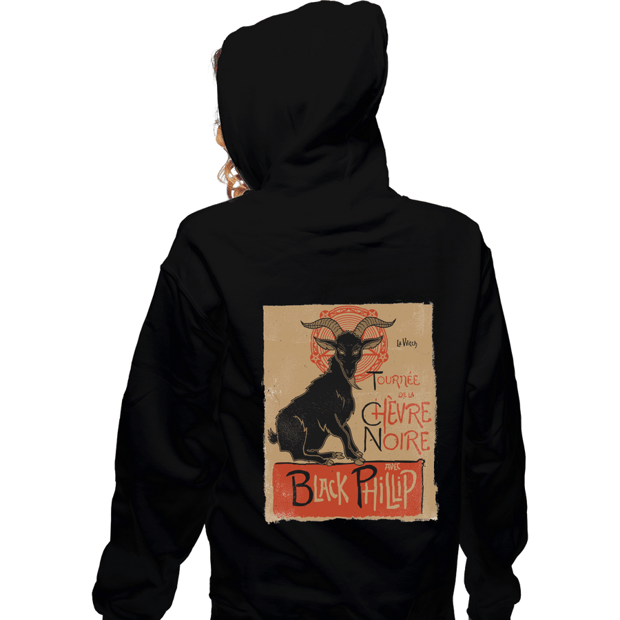 Shirts Pullover Hoodies, Unisex / Small / Black Black Goat Tour