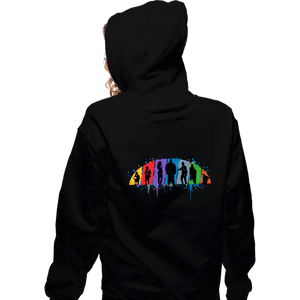 Shirts Zippered Hoodies, Unisex / Small / Black Under My Umbrella