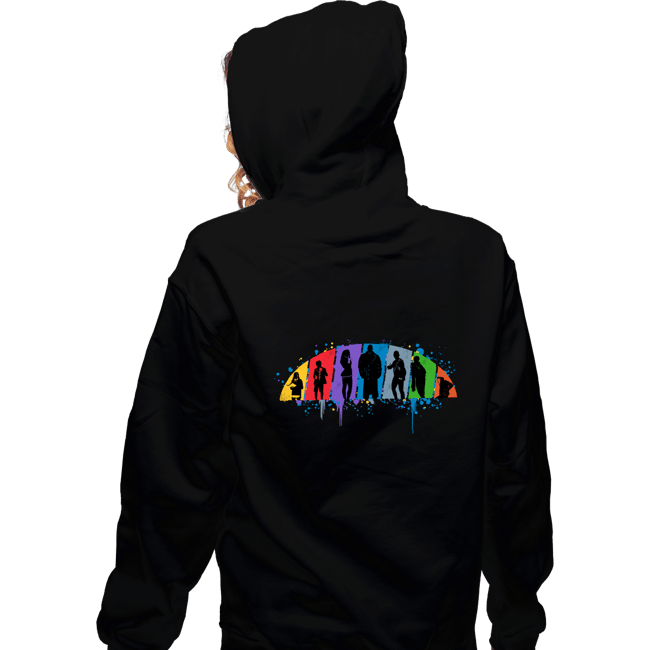 Shirts Zippered Hoodies, Unisex / Small / Black Under My Umbrella
