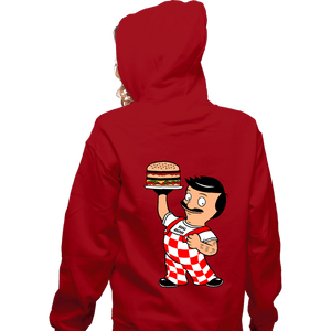 Shirts Zippered Hoodies, Unisex / Small / Red Big Bob's