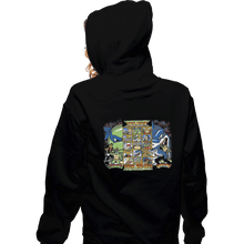 Load image into Gallery viewer, Shirts Zippered Hoodies, Unisex / Small / Black Clash Of Rip Offs
