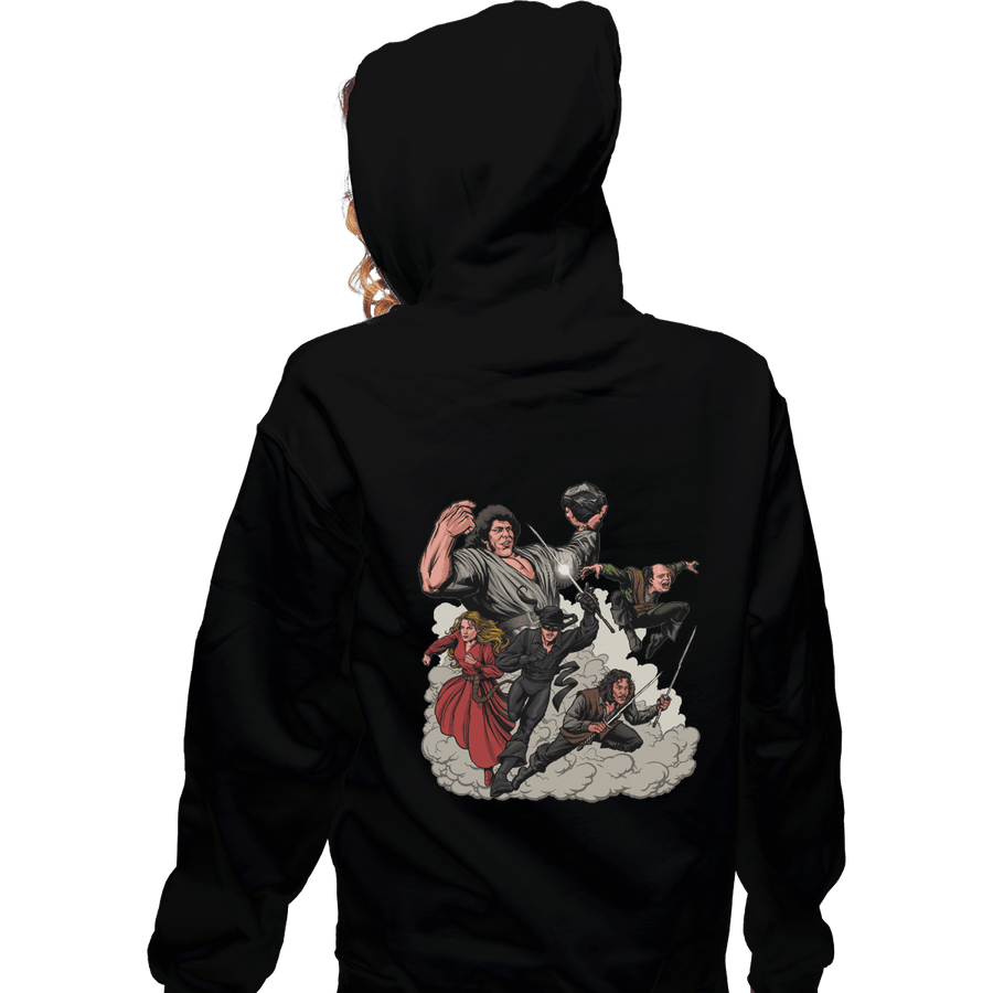 Shirts Zippered Hoodies, Unisex / Small / Black Princess Squad
