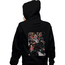 Load image into Gallery viewer, Daily_Deal_Shirts Zippered Hoodies, Unisex / Small / Black Gundam Heavyarms
