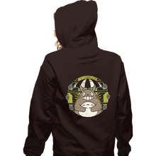 Load image into Gallery viewer, Shirts Zippered Hoodies, Unisex / Small / Dark Chocolate Vintage Natural Friendship
