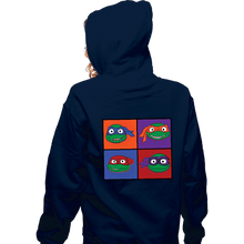 Load image into Gallery viewer, Daily_Deal_Shirts Zippered Hoodies, Unisex / Small / Navy Mayhem Of The Mutants
