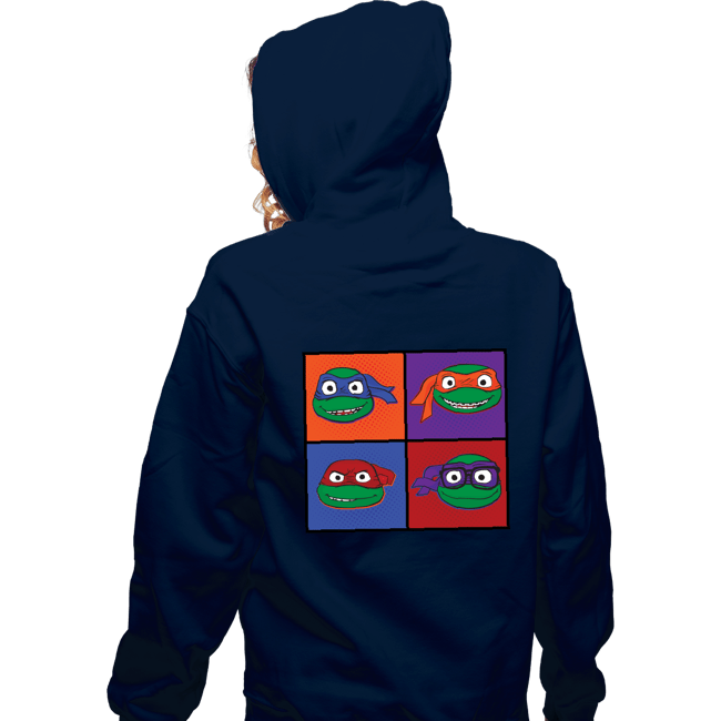 Daily_Deal_Shirts Zippered Hoodies, Unisex / Small / Navy Mayhem Of The Mutants