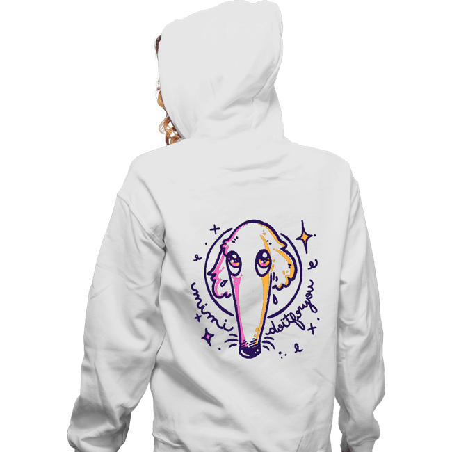 Daily_Deal_Shirts Zippered Hoodies, Unisex / Small / White Why The Long Face