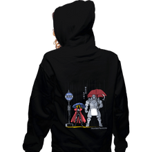 Load image into Gallery viewer, Daily_Deal_Shirts Zippered Hoodies, Unisex / Small / Black My Neighbor Alchemist
