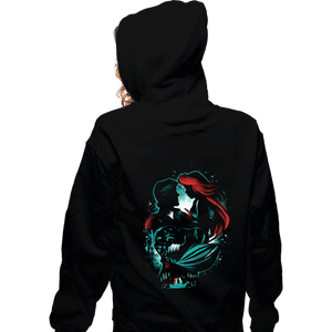 Shirts Zippered Hoodies, Unisex / Small / Black Part Of Your World