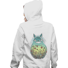 Load image into Gallery viewer, Shirts Zippered Hoodies, Unisex / Small / White Inside Forest
