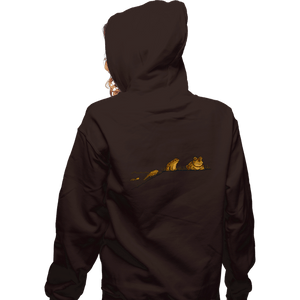 Shirts Zippered Hoodies, Unisex / Small / Dark Chocolate Evolution Of Hypnotoad