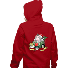 Load image into Gallery viewer, Daily_Deal_Shirts Zippered Hoodies, Unisex / Small / Red Christmas Of Heroes
