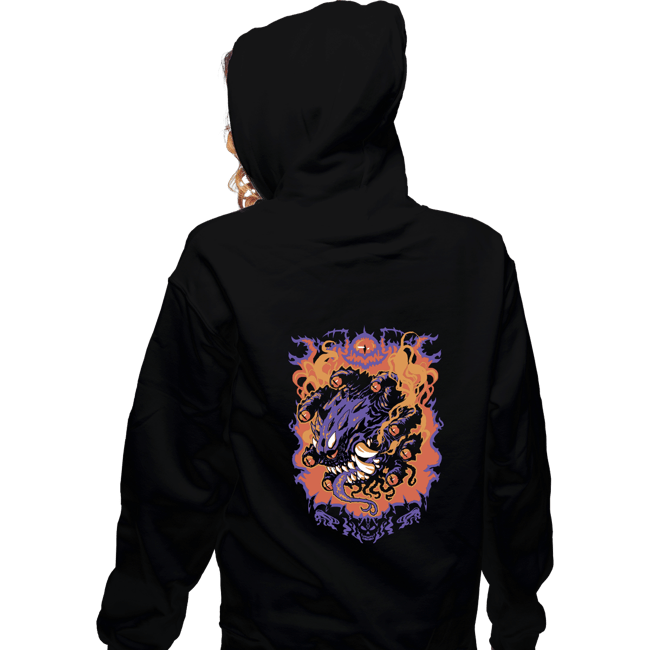 Shirts Zippered Hoodies, Unisex / Small / Black Beholder Monster