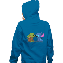 Load image into Gallery viewer, Shirts Pullover Hoodies, Unisex / Small / Sapphire Kawaii Babies
