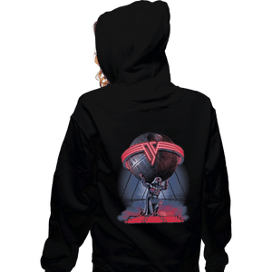 Shirts Zippered Hoodies, Unisex / Small / Black Van Vader