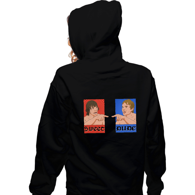 Daily_Deal_Shirts Zippered Hoodies, Unisex / Small / Black Angry Tattoo Dudes