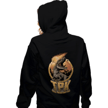Load image into Gallery viewer, Daily_Deal_Shirts Zippered Hoodies, Unisex / Small / Black Prehistoric TPK
