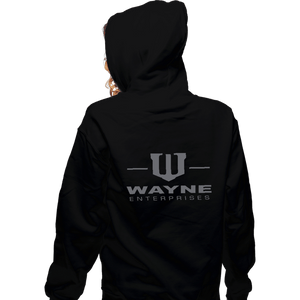 Secret_Shirts Zippered Hoodies, Unisex / Small / Black Wayne