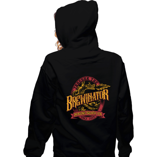 Secret_Shirts Zippered Hoodies, Unisex / Small / Black The Brewinator